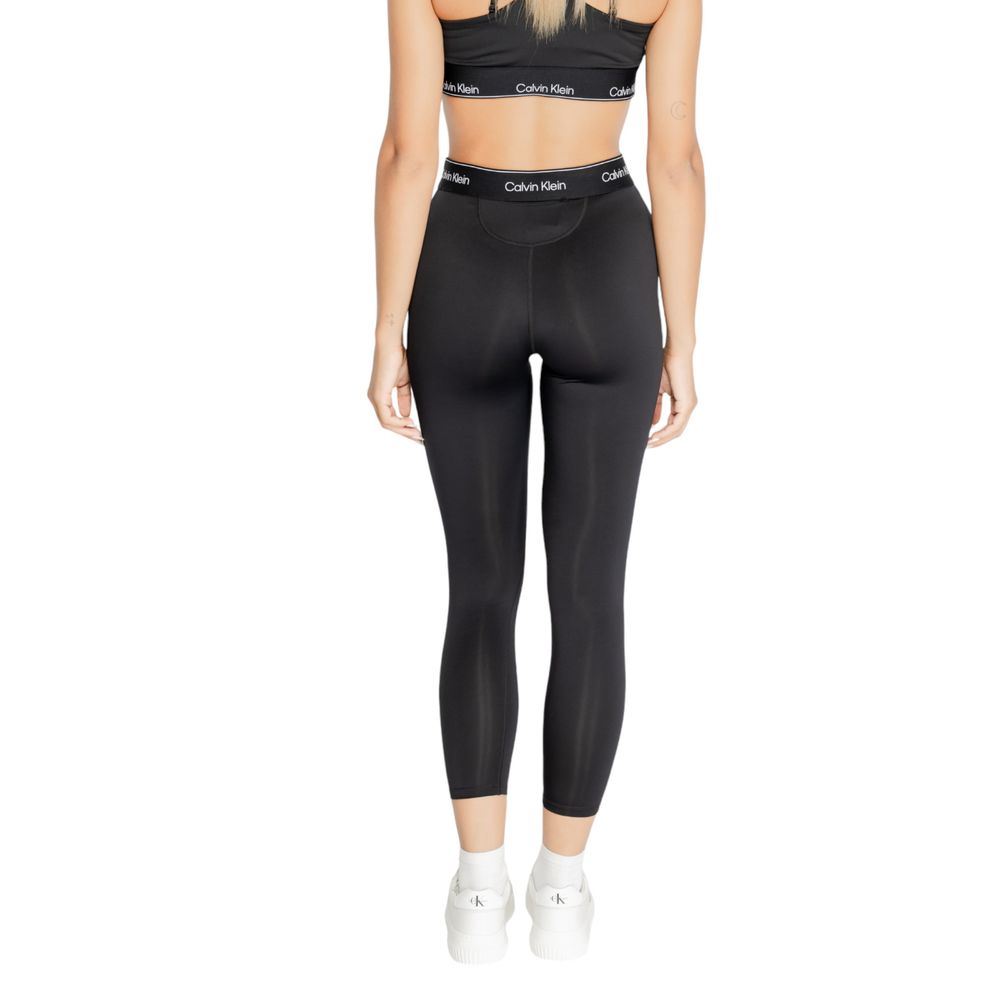 Black Lycra Mix Leggings