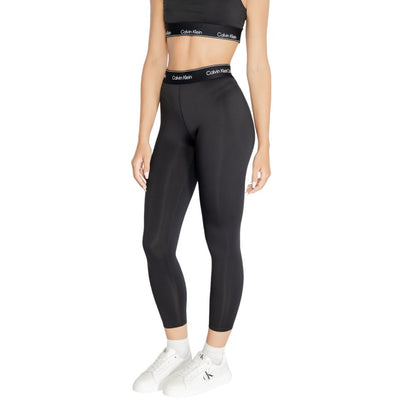 Black Lycra Mix Leggings