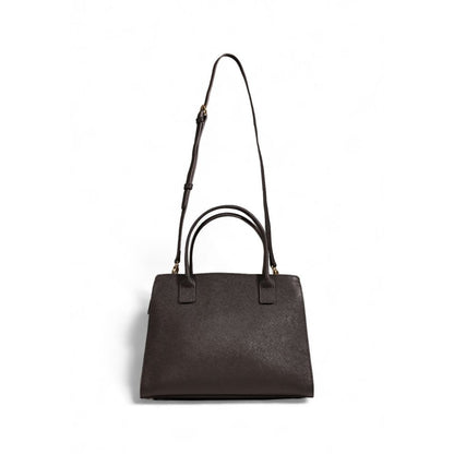 Black Polyester Handbag