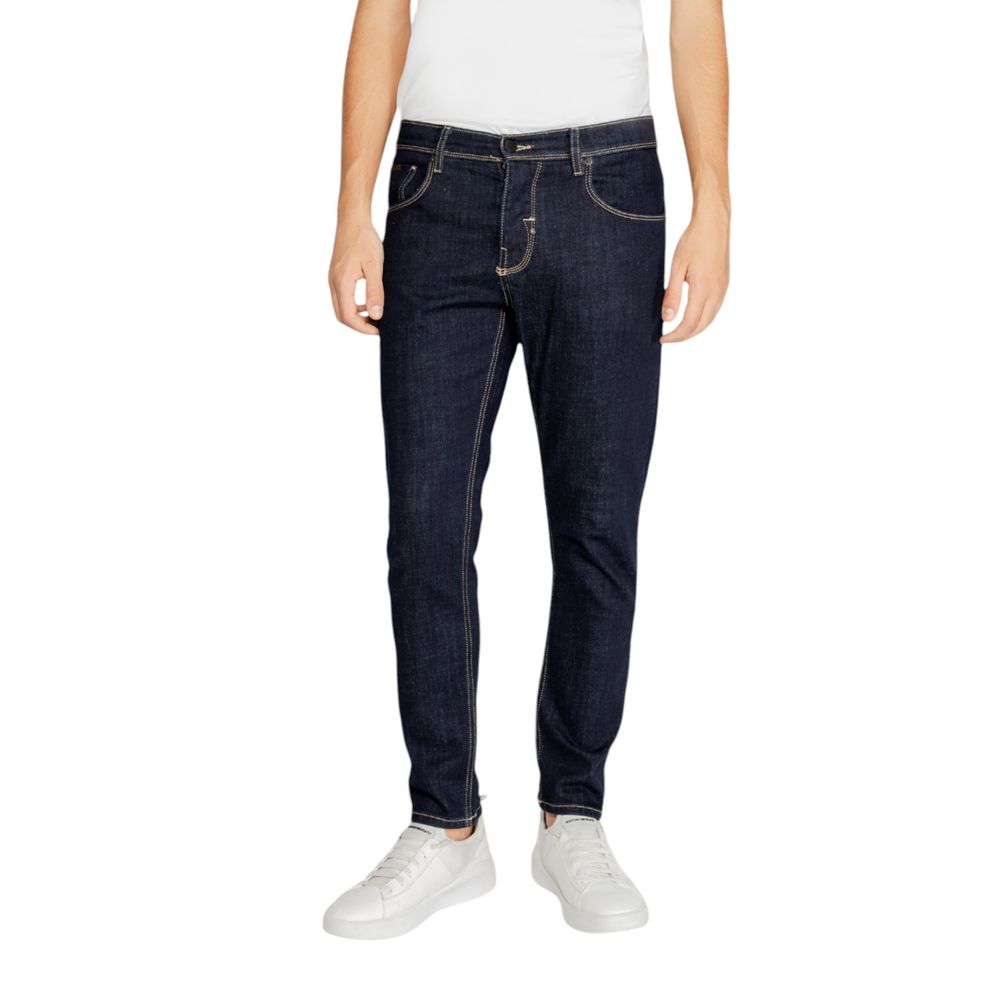 Blue Cotton Jeans & Pant