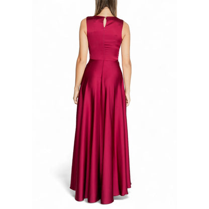 Bordeaux Polyester Dress