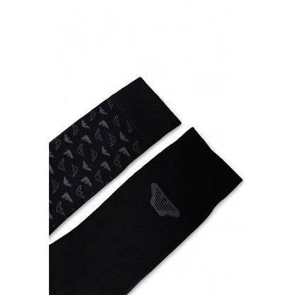 Black Cotton Sock