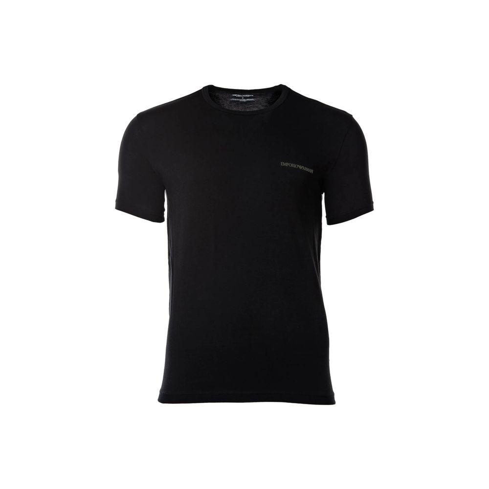 Black Cotton T-Shirt