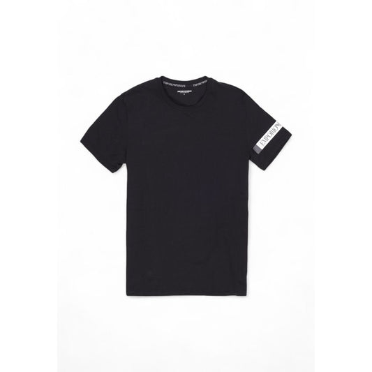 Black Cotton T-Shirt