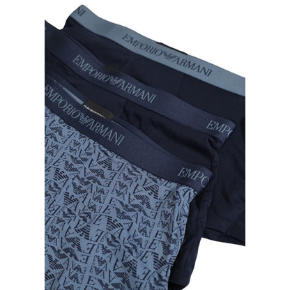 Blue Polyester Underwear