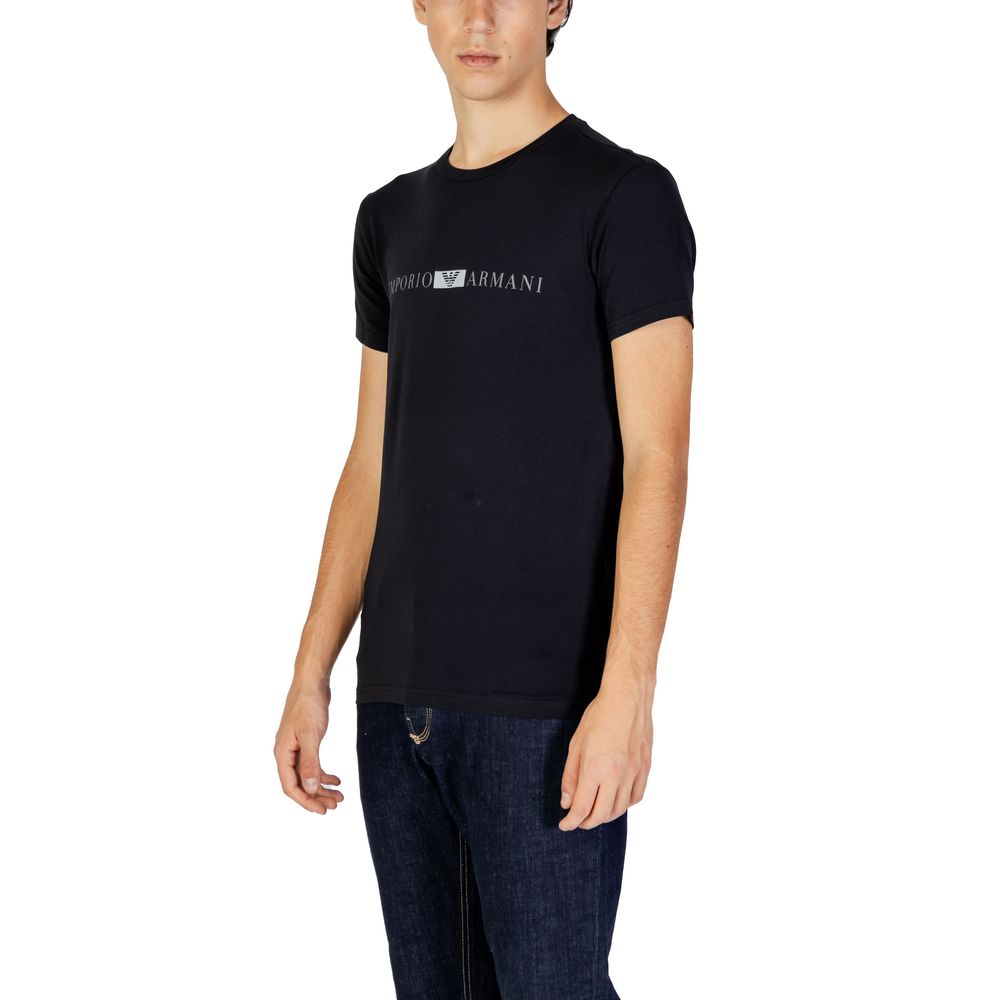 Black Cotton T-Shirt