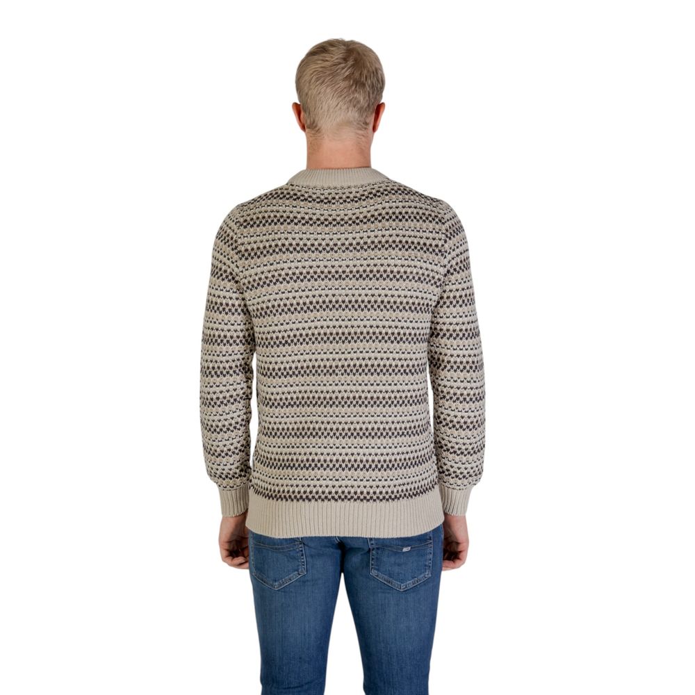 Beige Cotton Sweater