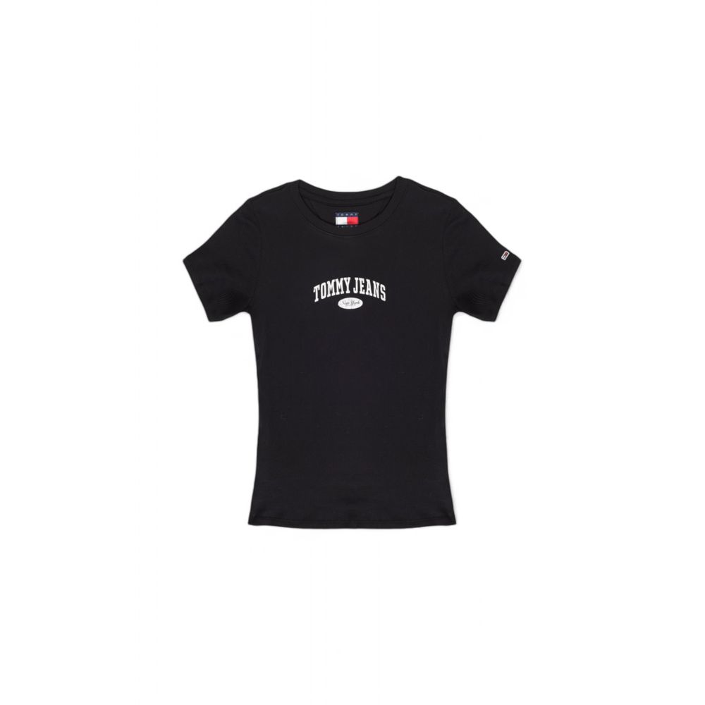 Black Cotton Tops & T-Shirt