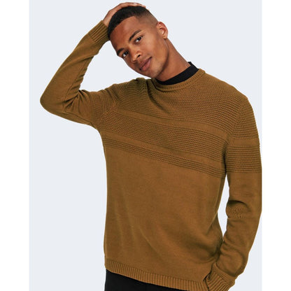 Brown Cotton Sweater