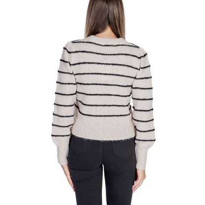 Gray Polyester Sweater