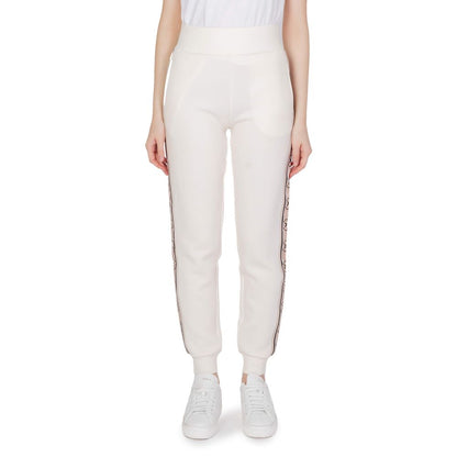 Cream Cotton Jeans & Pant