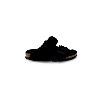 Black Suede Sandal