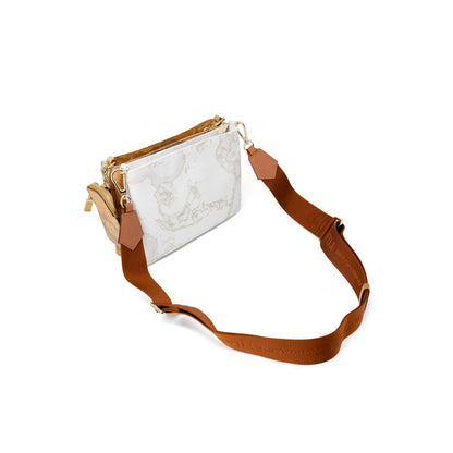 Beige Leather Handbag