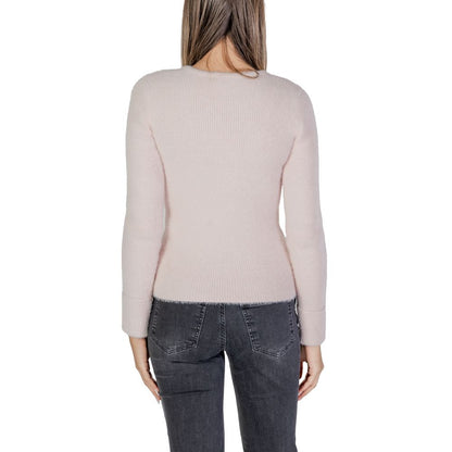 Pink Polyamide Sweater