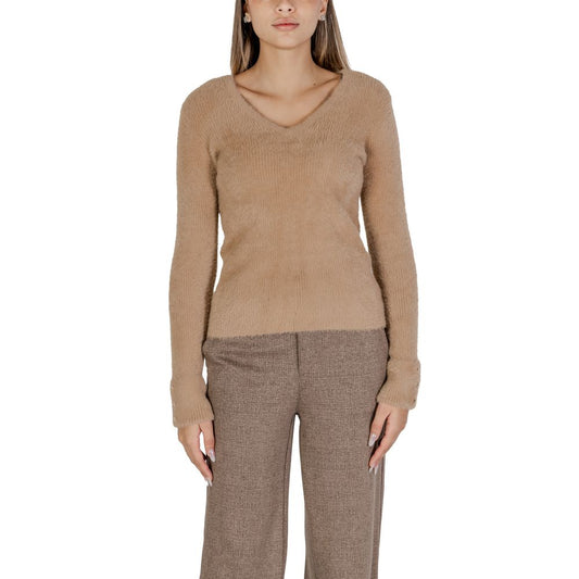 Beige Polyamide Sweater