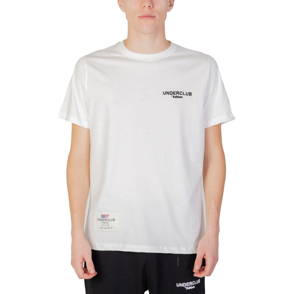 Essential White Cotton T-Shirt for Men - Autumn/Winter Collection