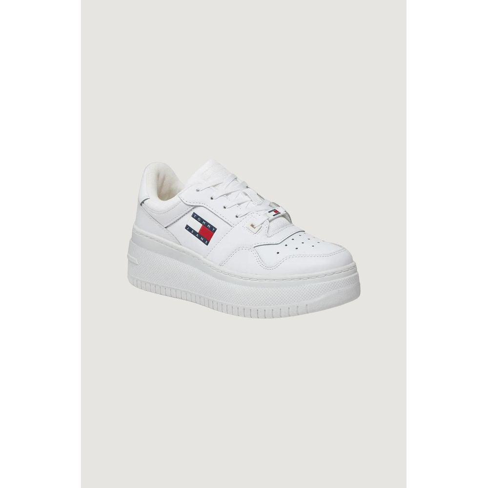 White Leather Sneaker