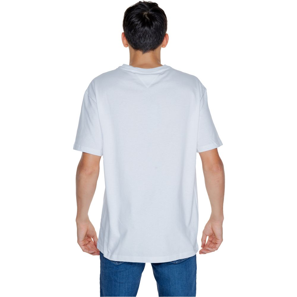 Men’s White Cotton T-Shirt - Spring/Summer Collection