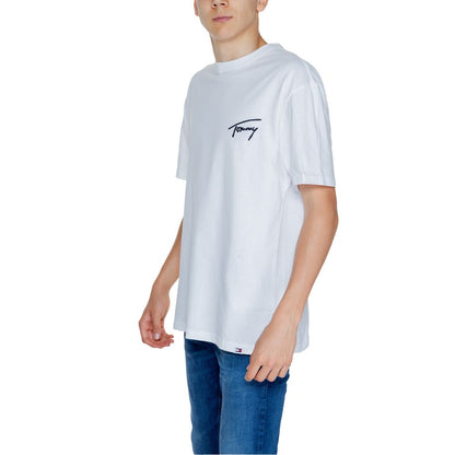 Men’s White Cotton T-Shirt - Spring/Summer Collection