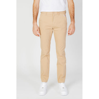 Beige Organic Cotton Jeans & Pant