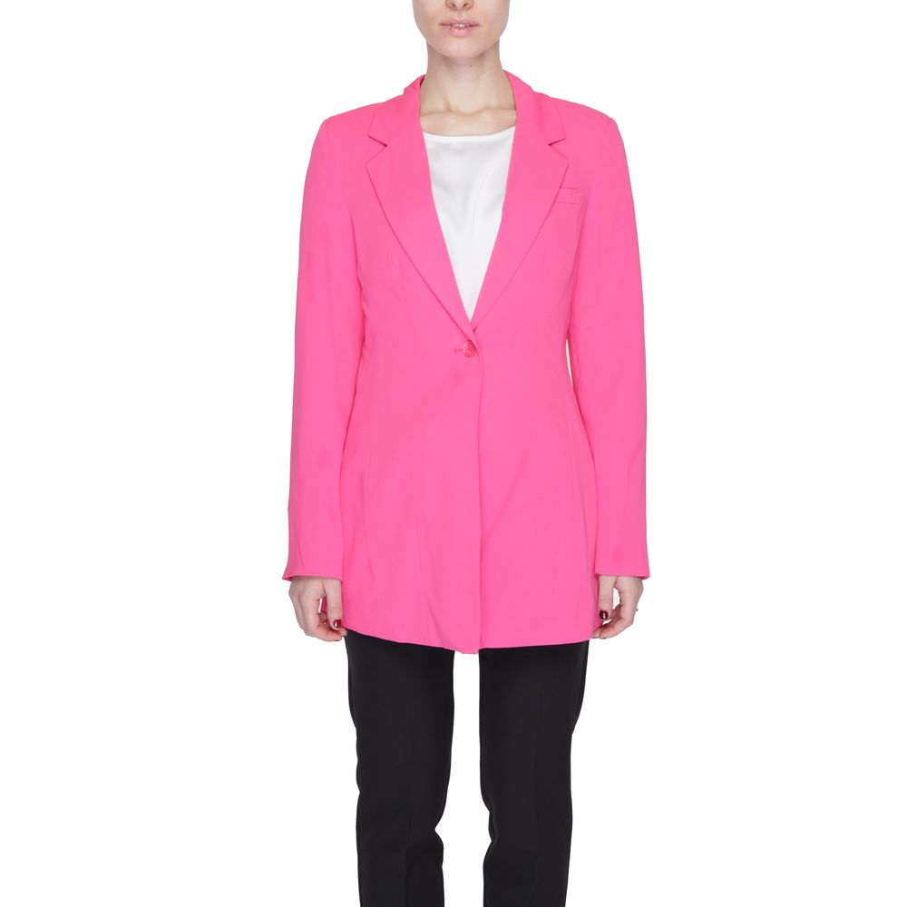 Pink Polyester Suits & Blazer