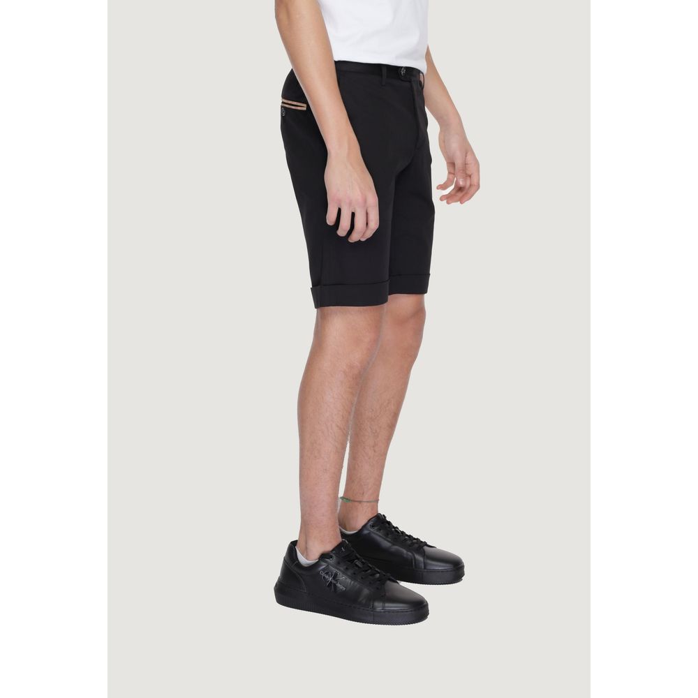 Black Cotton Short