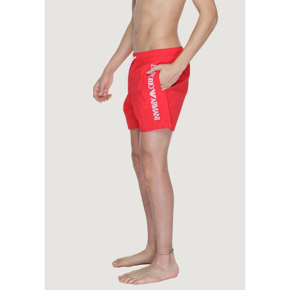 Red Polyamide Swimwear