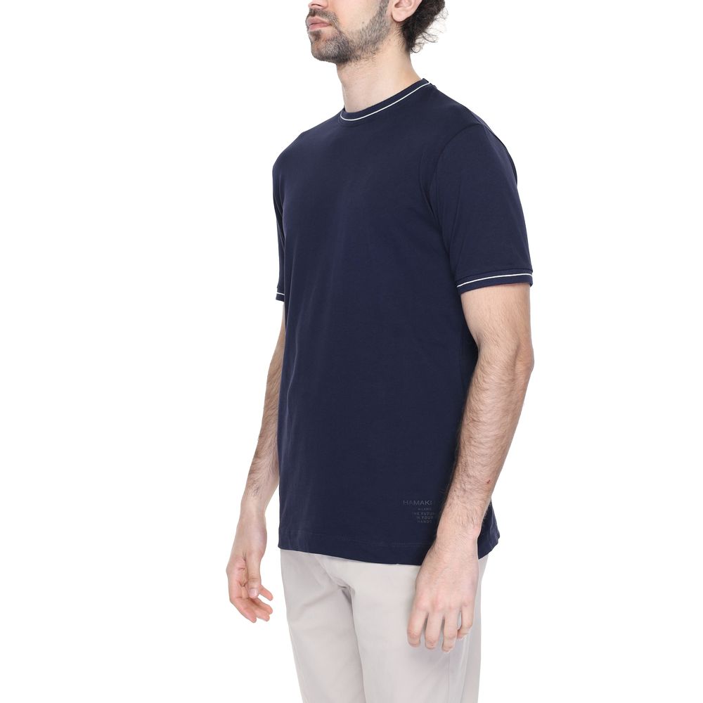 Blue Cotton T-Shirt