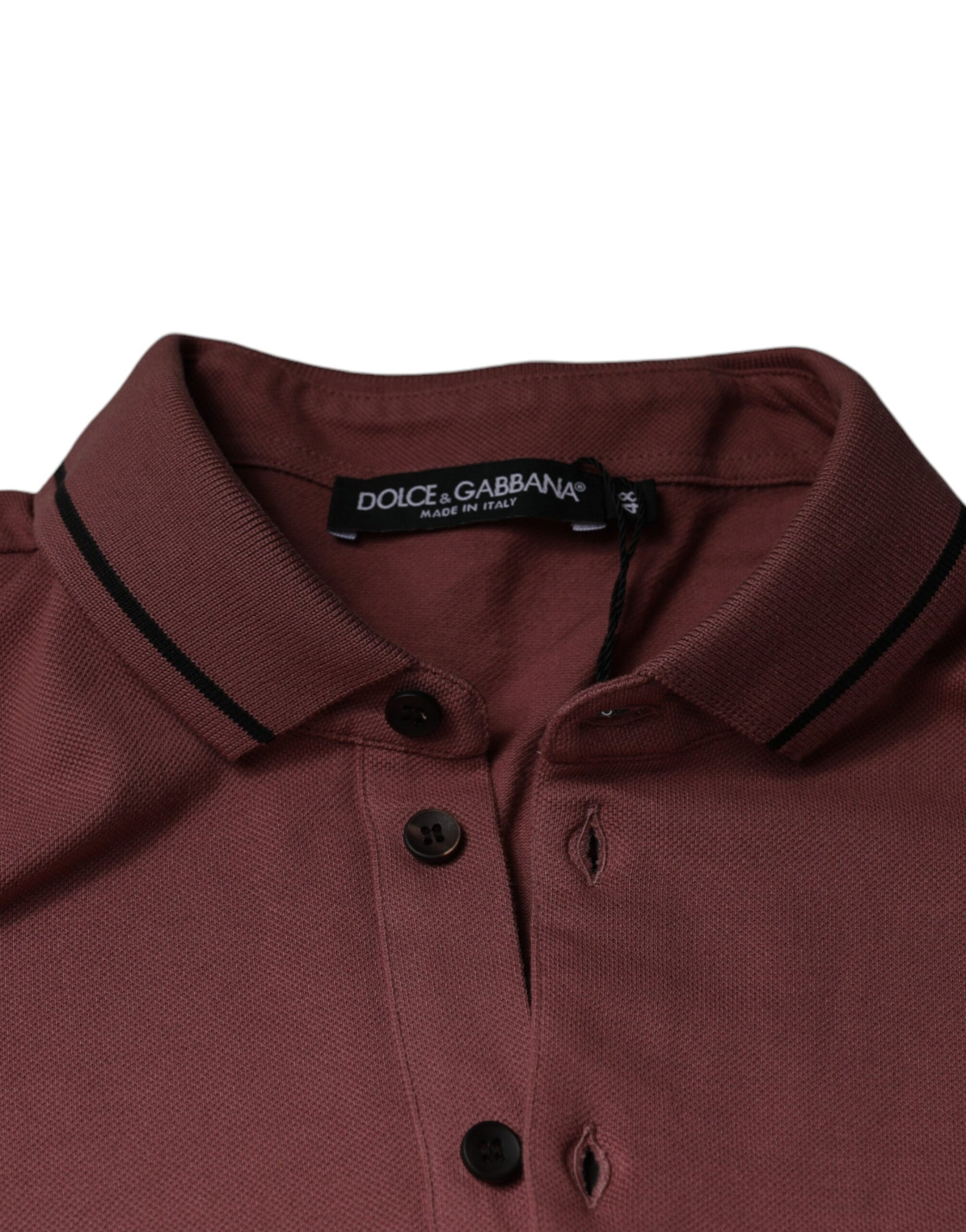 Pink Crown Embroidery Collared Polo T-shirt