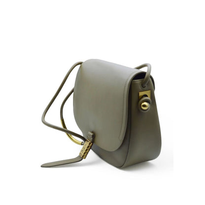 Green Leather Crossbody Bag