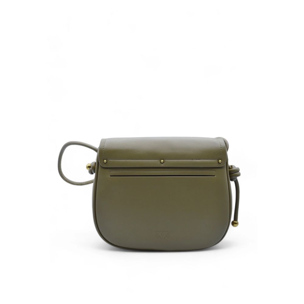 Green Leather Crossbody Bag