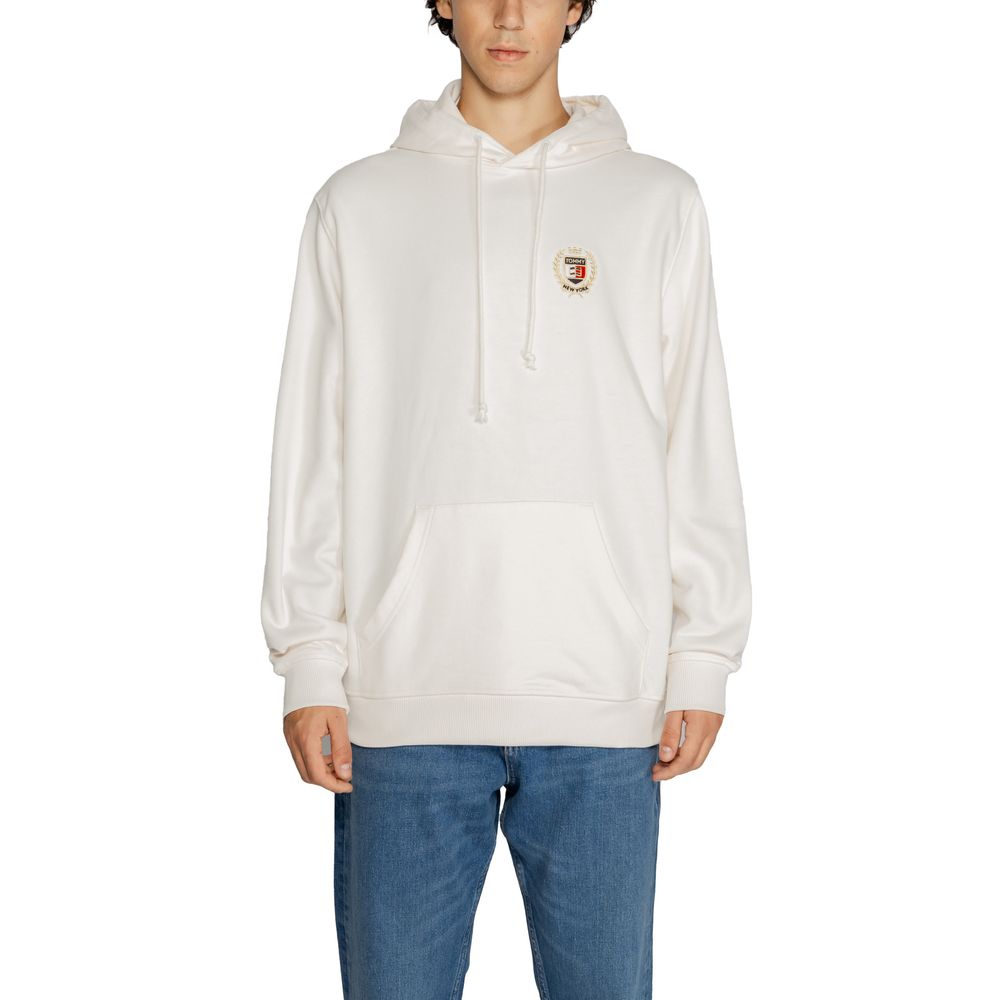 Essential White Cotton Sweater for Men