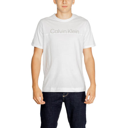 Men's White Cotton T-Shirt