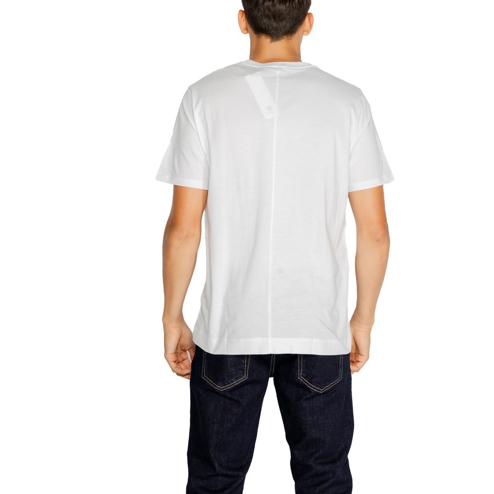 Men's White Cotton T-Shirt