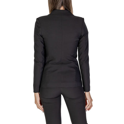 Black Polyester Suits & Blazer