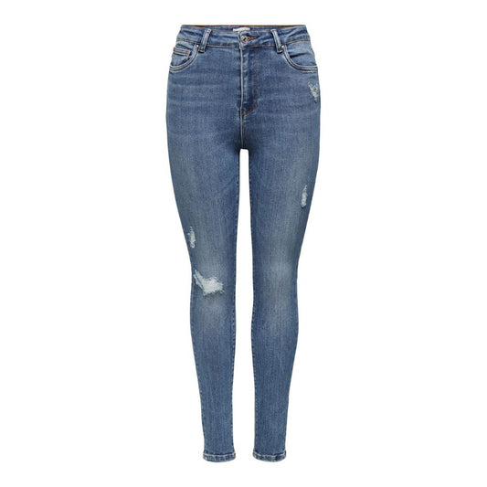 Blue Cotton Jeans & Pant