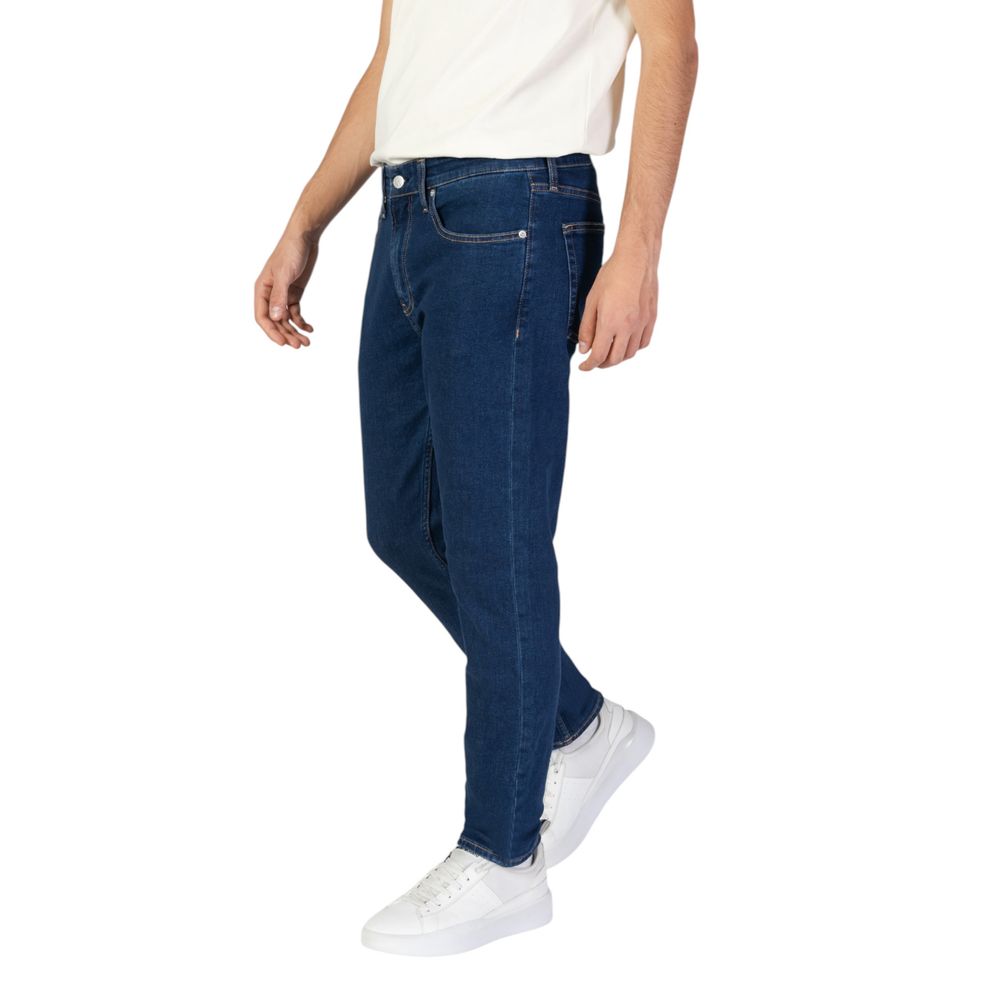 Blue Cotton Jeans & Pant