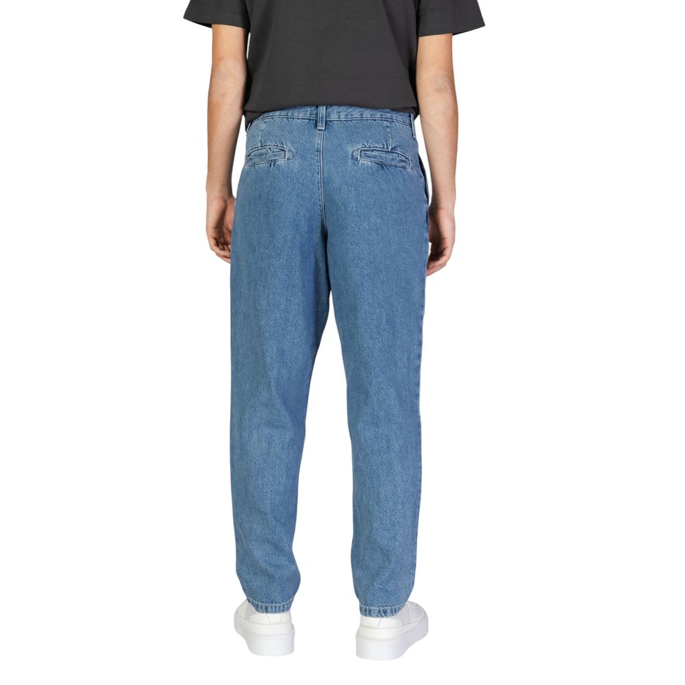 Jack Jones Blue Cotton Jeans – Regular/Lose Fit