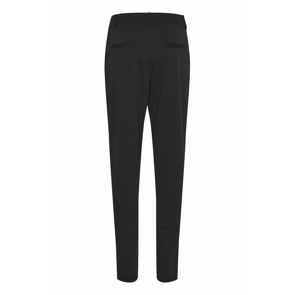 Black Recycled Polyester Jeans & Pant