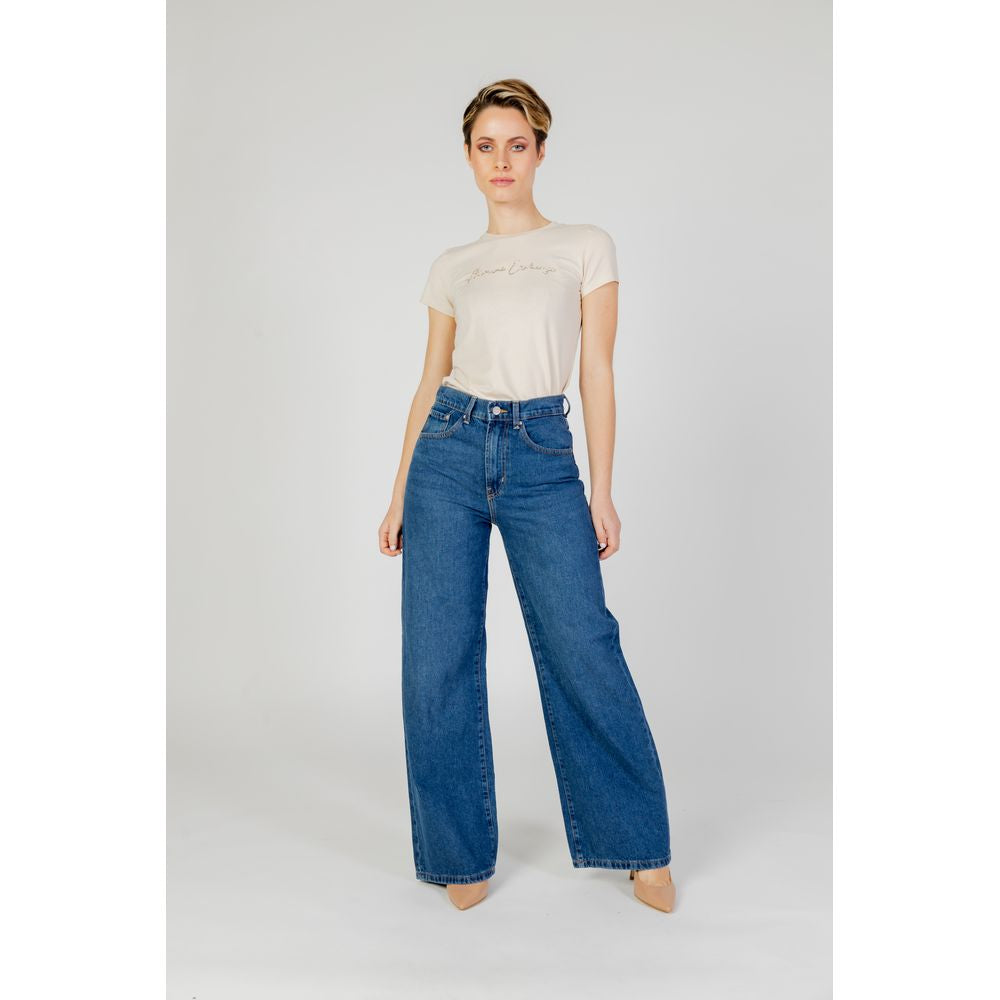 Blue Cotton Jeans & Pant