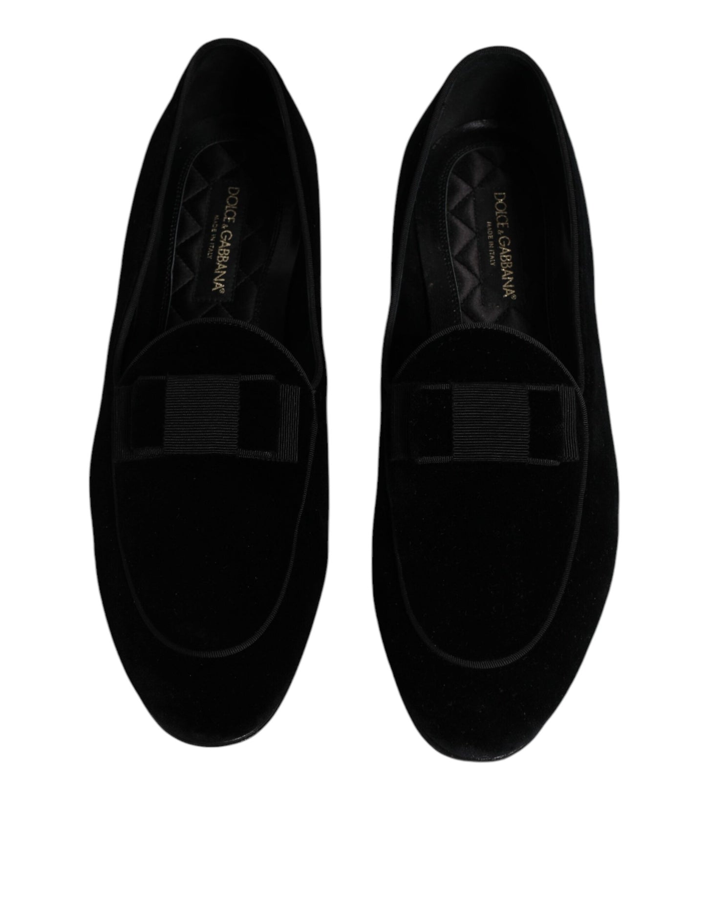 Black Velvet Loafers Formal Men Dress Shoes