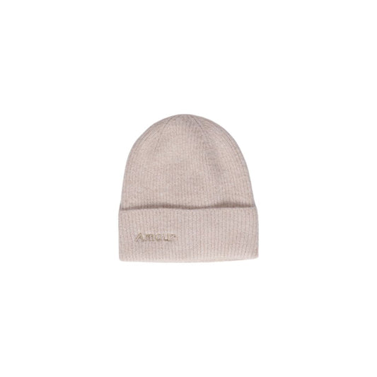 Beige Recycled Polyester Hat