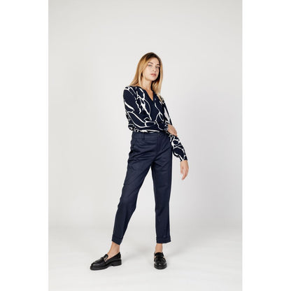 Blue Viscose Jeans & Pant