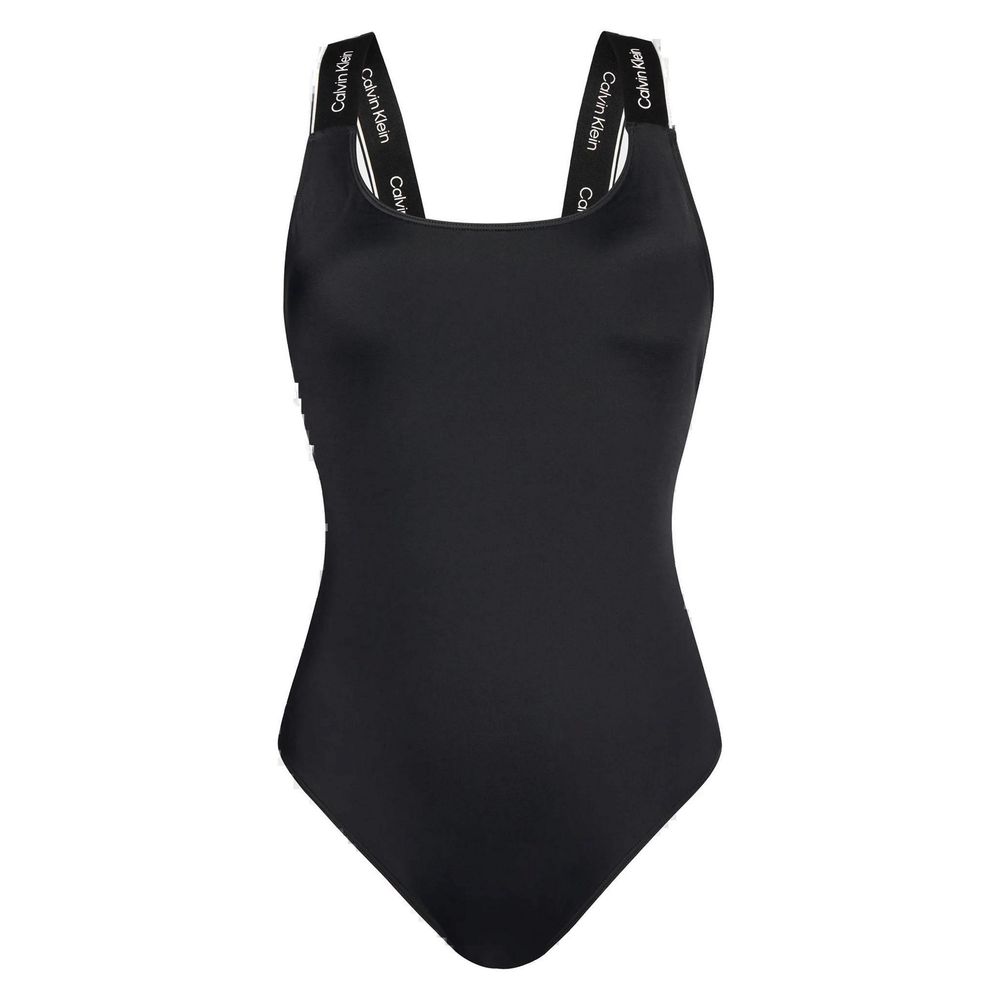 Black Nylon Swimwear