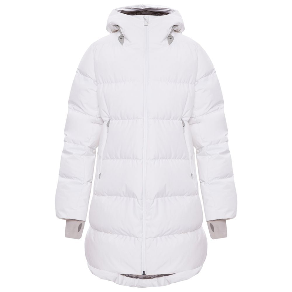 White Nylon Jackets & Coat