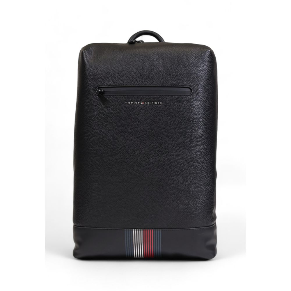 Black Polyethylene Backpack