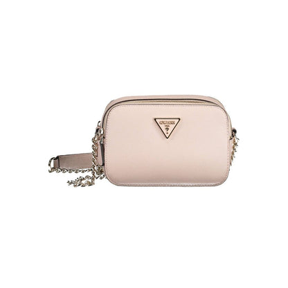 Pink Polyethylene Handbag