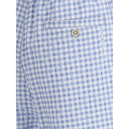 Marni Knee-Length Vichy Shorts