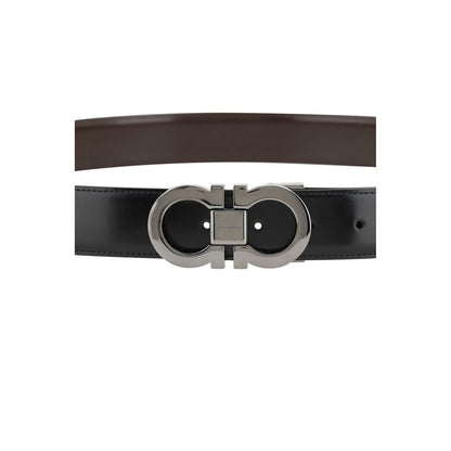 Ferragamo Calfskin Reversible Belt