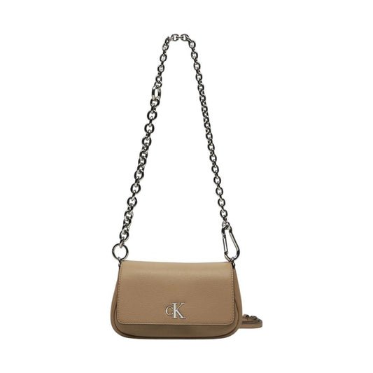 Beige Recycled Polyester Handbag